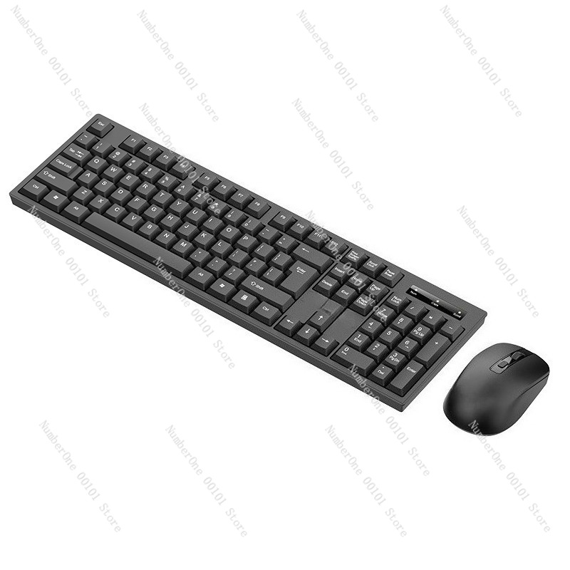 Laptop Accessories Combo Set - Set Keyboard Mouse Nirkabel, Combo Senyap
