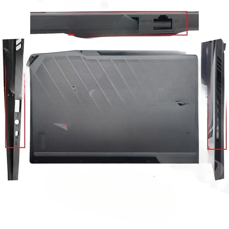 Laptop Accessories Msi - Casing Belakang LCD Notebook Baru, Bezel