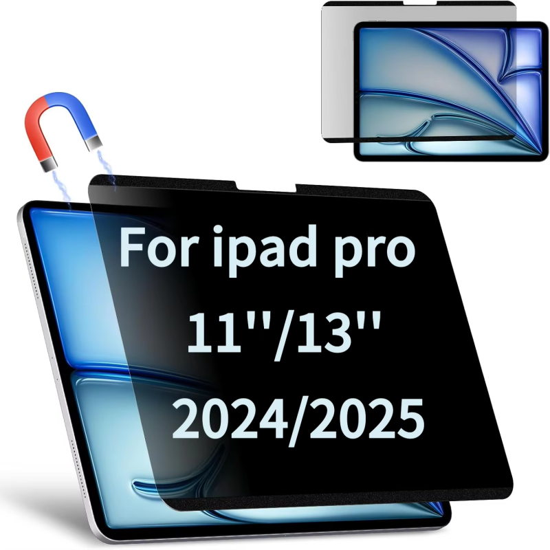 Privacy Screen Filter - Pelindung Layar Privasi Magnetik untuk iPad