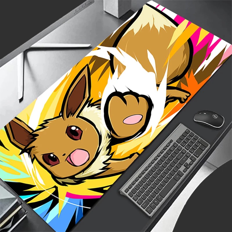 P-Pokemon Eevee Anime Gaming M - Laptop Accessories Mouse ulasan dan harga