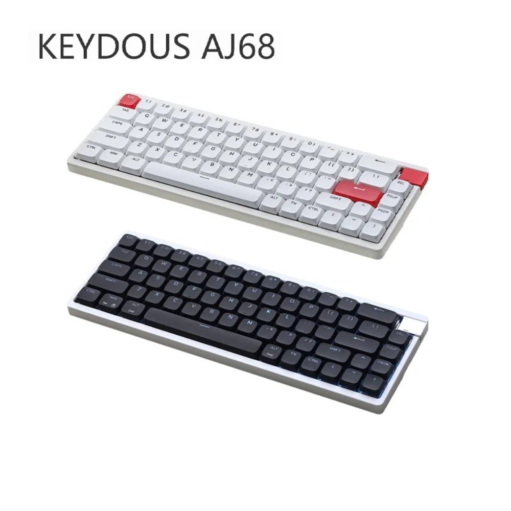 Keydous AJ68 Keyboard Mekanik  - Laptop Accessories Productivity ulasan dan harga