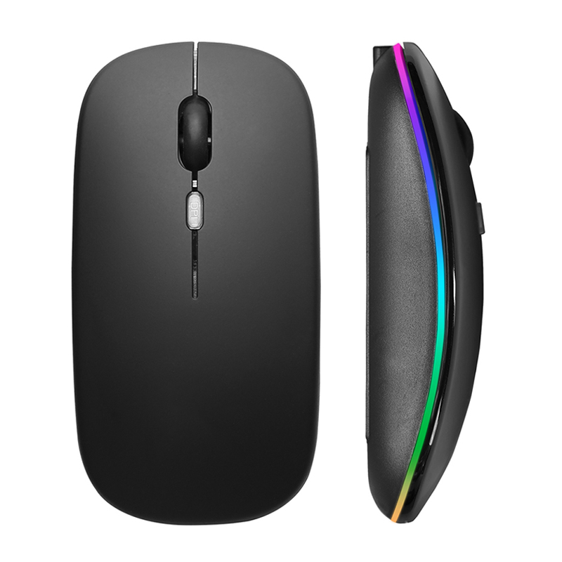 Mouse Nirkabel RGB Isi Ulang U - Laptop Accessories Mouse ulasan dan harga