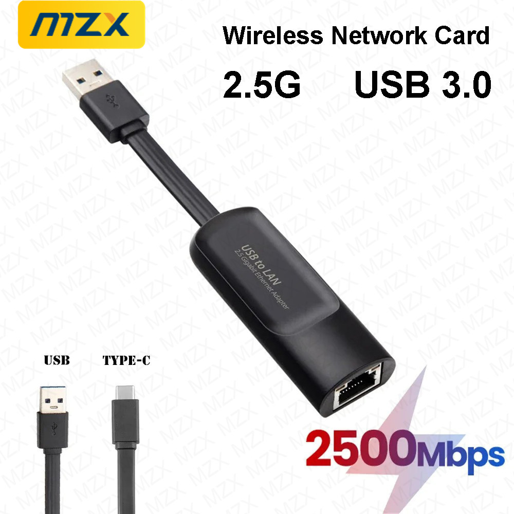 2.5G 2500Mbps Kartu Jaringan G - Laptop External Accessories ulasan dan harga
