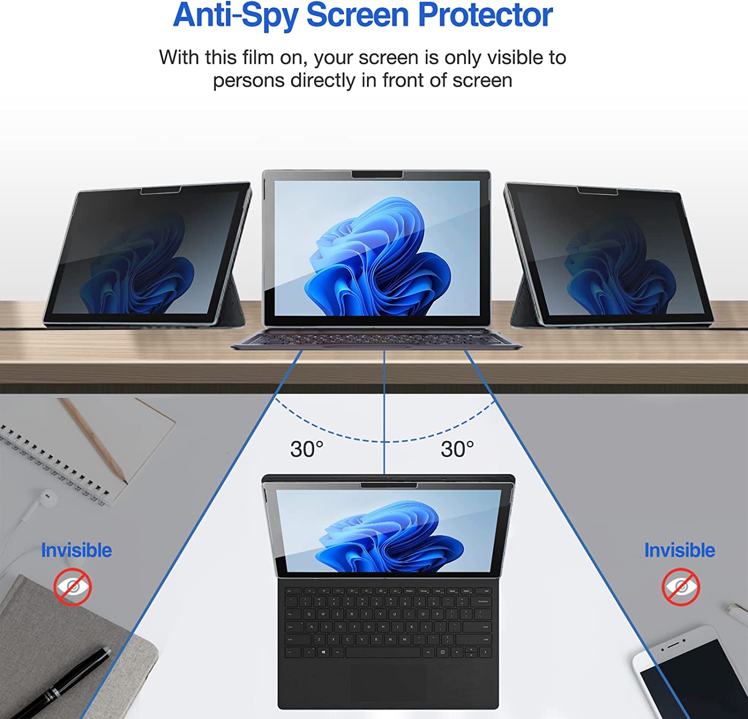 Filter Privasi Film Kaca Tempe - Privacy Screen Filter ulasan dan harga