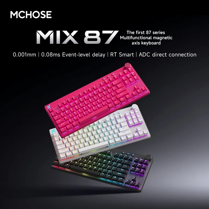 Mchose Mix87 Keyboard Magnetik - Laptop Accessories Productivity ulasan dan harga
