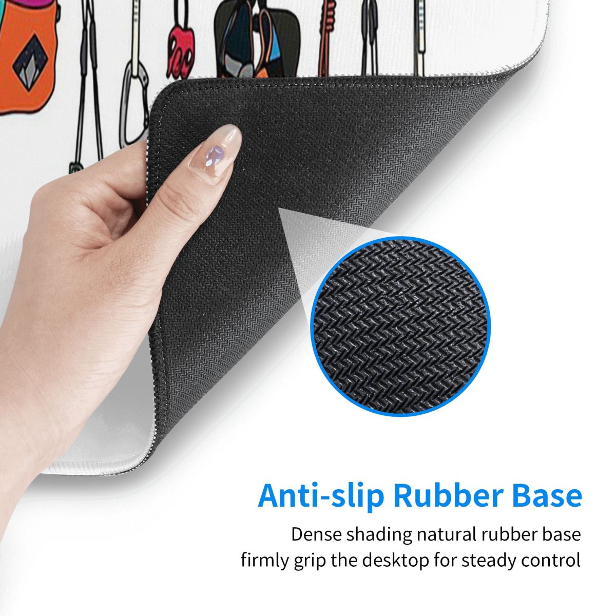 Alas Mouse Besar Motif Perleng - Laptop Accessories Online ulasan dan harga