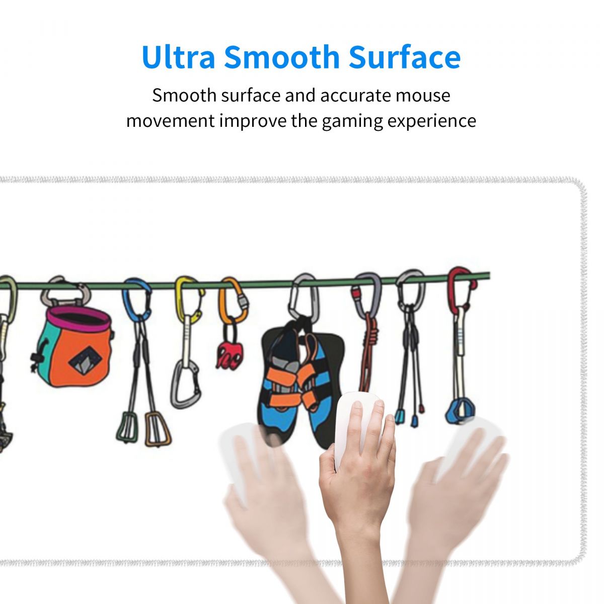Alas Mouse Besar Motif Perleng - Laptop Accessories Online ulasan dan harga