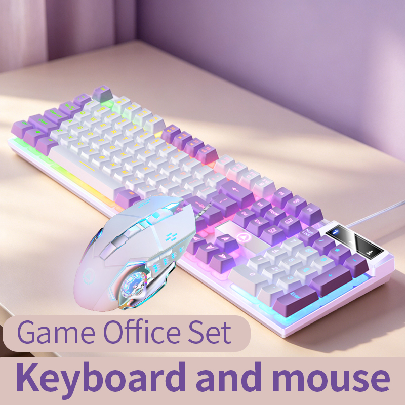 Set Kombinasi Keyboard dan Mou - Laptop Accessories Combo Set ulasan dan harga